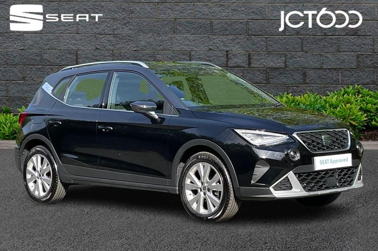 Used 2023 SEAT Arona 1.0 TSI XPERIENCE SUV 5dr Petrol Manual Euro 6 (s/s) (110 ps) Black at JCT600