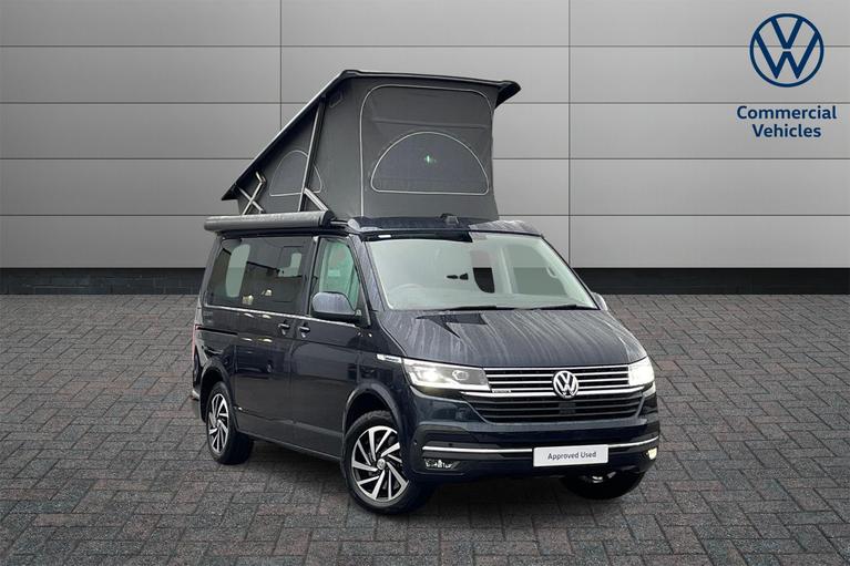 Used 2024 Volkswagen California 2.0 TDI Ocean 204 4dr 4MOTION DSG *SAT NAV PRO*UPGRADED ALLOYS* Starlight Blue at JCT600