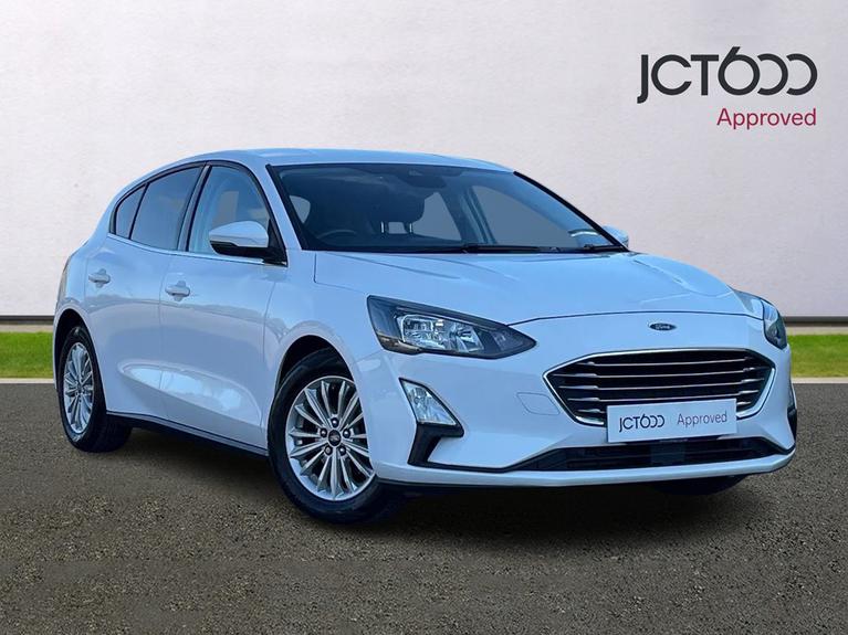 Used 2020 Ford Focus 1.0T EcoBoost Titanium Hatchback 5dr Petrol Manual Euro 6 (s/s) (125 ps) White at JCT600