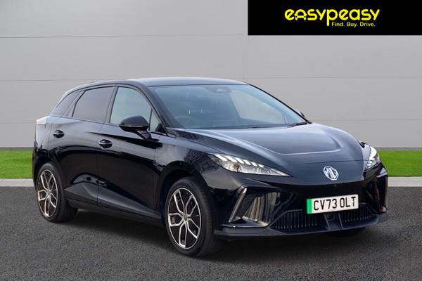 Used 2023 MG Motor Uk MG4 150kW Trophy EV Long Range 64kWh 5dr Auto Black at easypeasy