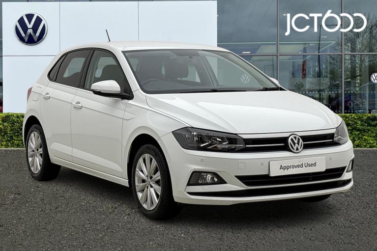 Used 2020 Volkswagen Polo Match 1.0 TSI 95PS 5-speed Manual 5 Door Pure White at JCT600