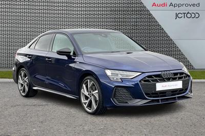 2025 AUDI A3 1.5 TFSI 35 Black Edition Saloon 4dr Petrol S Tronic Euro 6 (s/s) (150 ps) at JCT600