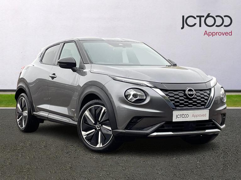 Used 2022 NISSAN Juke 1.6 Tekna+ SUV 5dr Petrol Hybrid Auto Euro 6 (143 ps) Grey at JCT600