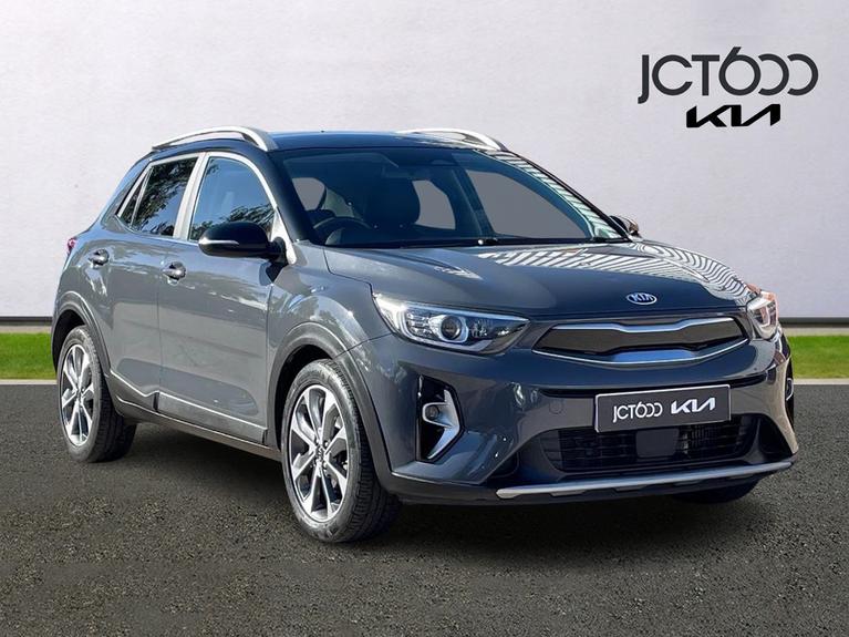 Used 2021 KIA Stonic 1.0 T-GDi MHEV Connect SUV 5dr Petrol Hybrid DCT Euro 6 (s/s) (118 bhp) Grey at JCT600