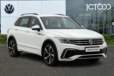 2023 VOLKSWAGEN Tiguan 1.5 TSI R-Line SUV 5dr Petrol DSG Euro 6 (s/s) (150 ps) at JCT600