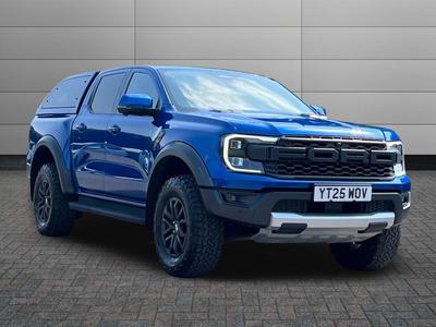 Used 2025 Ford Ranger 3.0T V6 EcoBoost Raptor Pickup Double Cab 4dr Petrol Auto 4WD Euro 6 (s/s) (292 ps) at Sinclair Direct