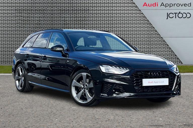 Used 2024 AUDI A4 Avant 2.0 TFSI 35 Black Edition Estate 5dr Petrol S Tronic Euro 6 (s/s) (150 ps) Black at JCT600