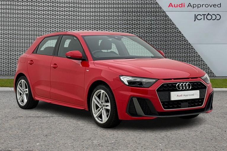 Used 2020 AUDI A1 1.0 TFSI 25 S line Sportback 5dr Petrol Manual Euro 6 (s/s) (95 ps) Red at JCT600