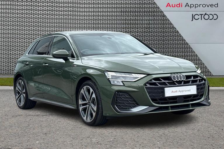 Used 2026 AUDI A3 Sportback S line TFSI 150 PS S tronic District Green at JCT600
