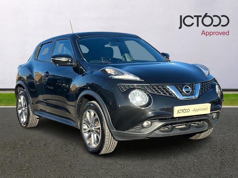 Used 2015 NISSAN Juke 1.5 dCi Tekna SUV 5dr Diesel Manual Euro 6 (s/s) (110 ps) Black at JCT600