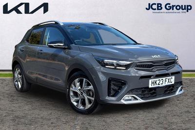 Used 2023 Kia Stonic 1.0 T-GDi ISG 48V GT-LINE S Storm Grey with Black Roof at Kia Motors UK