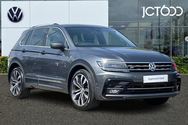 Used 2020 Volkswagen Tiguan R-Line Tech 2.0 TSI 4Motion 190PS 7-Speed DSG Grey at JCT600