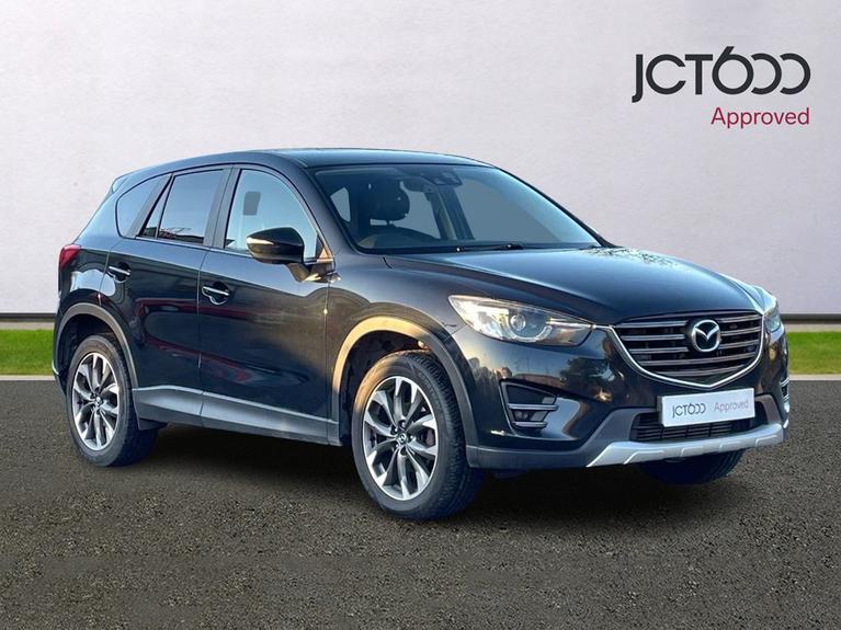 Used 2016 MAZDA CX-5 2.2 SKYACTIV-D Sport Nav SUV 5dr Diesel Auto 4WD Euro 6 (s/s) (175 ps) Black at JCT600