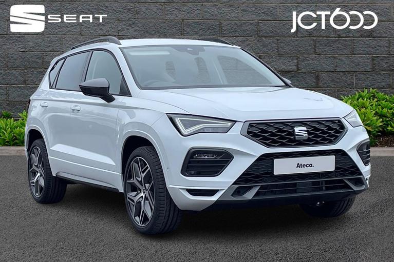 Used ~ SEAT Ateca 1.5 TSI 150 EVO FR SPORT DSG Glacial White at JCT600