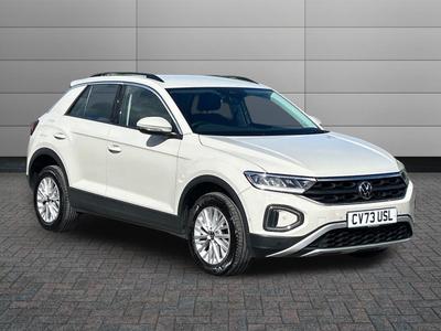 Used 2023 Volkswagen T-Roc 1.0 TSI Life SUV 5dr Petrol Manual Euro 6 (s/s) (110 ps) at Sinclair Direct