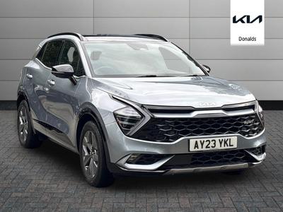 Used 2023 Kia Sportage 1.6  T-GDi ISG HEV GT-LINE S Lunar Silver at Kia Motors UK