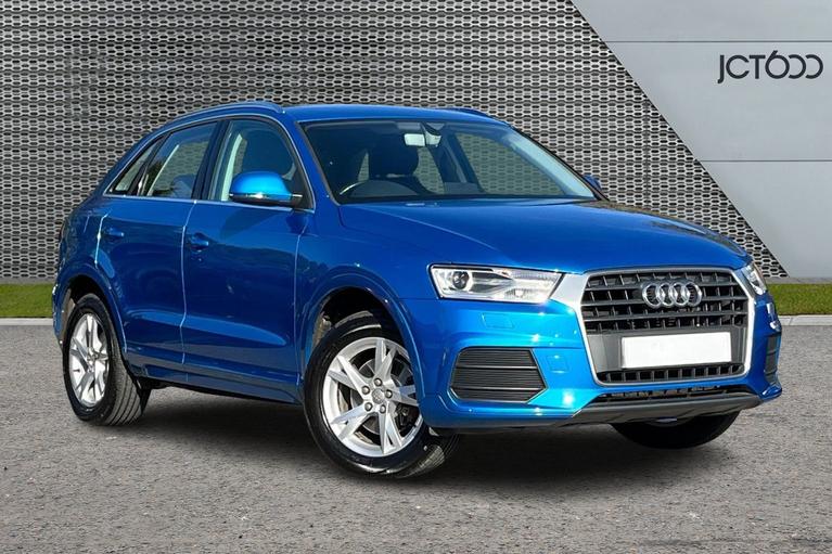 Used 2016 AUDI Q3 1.4 TFSI CoD SE SUV 5dr Petrol Manual Euro 6 (s/s) (150 ps) Blue at JCT600