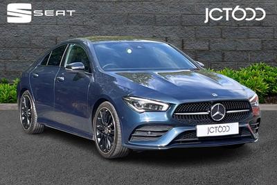 2022 MERCEDES-BENZ CLA Class 1.3 CLA200 AMG Line Night Edition (Premium Plus) Coupe 4dr Petrol 7G-DCT Euro 6 (s/s) (163 ps) at JCT600