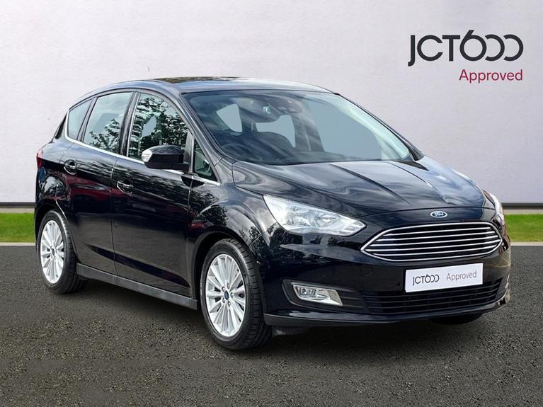 Used 2018 FORD C-Max 1.0T EcoBoost GPF Titanium MPV 5dr Petrol Manual Euro 6 (s/s) (125 ps) Black at JCT600