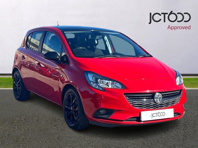 Used 2018 VAUXHALL Corsa 1.4i ecoTEC Griffin Hatchback 5dr Petrol Manual Euro 6 (75 ps) Red at JCT600