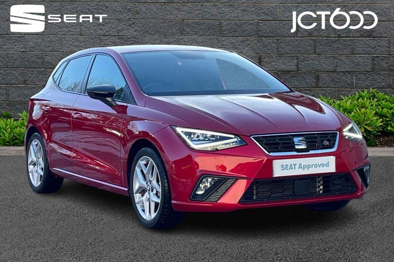 Used 2020 SEAT Ibiza 1.0 TSI FR Hatchback 5dr Petrol Manual Euro 6 (s/s) GPF (95 ps) Red at JCT600