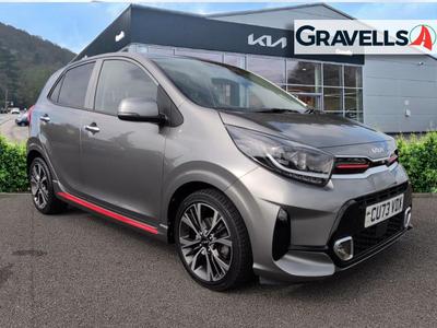 Used 2023 Kia PICANTO 1.0T GDI GT-LINE S [4 SEATS] (99 astro grey at Gravells