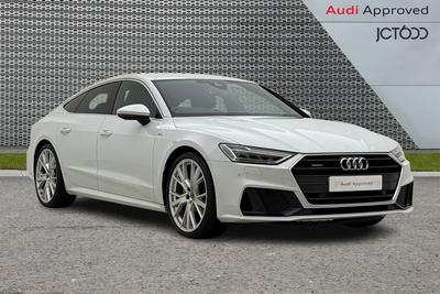 2023 AUDI A7 2.0 TDI 40 S line Sportback 5dr Diesel S Tronic quattro Euro 6 (s/s) (204 ps) at JCT600