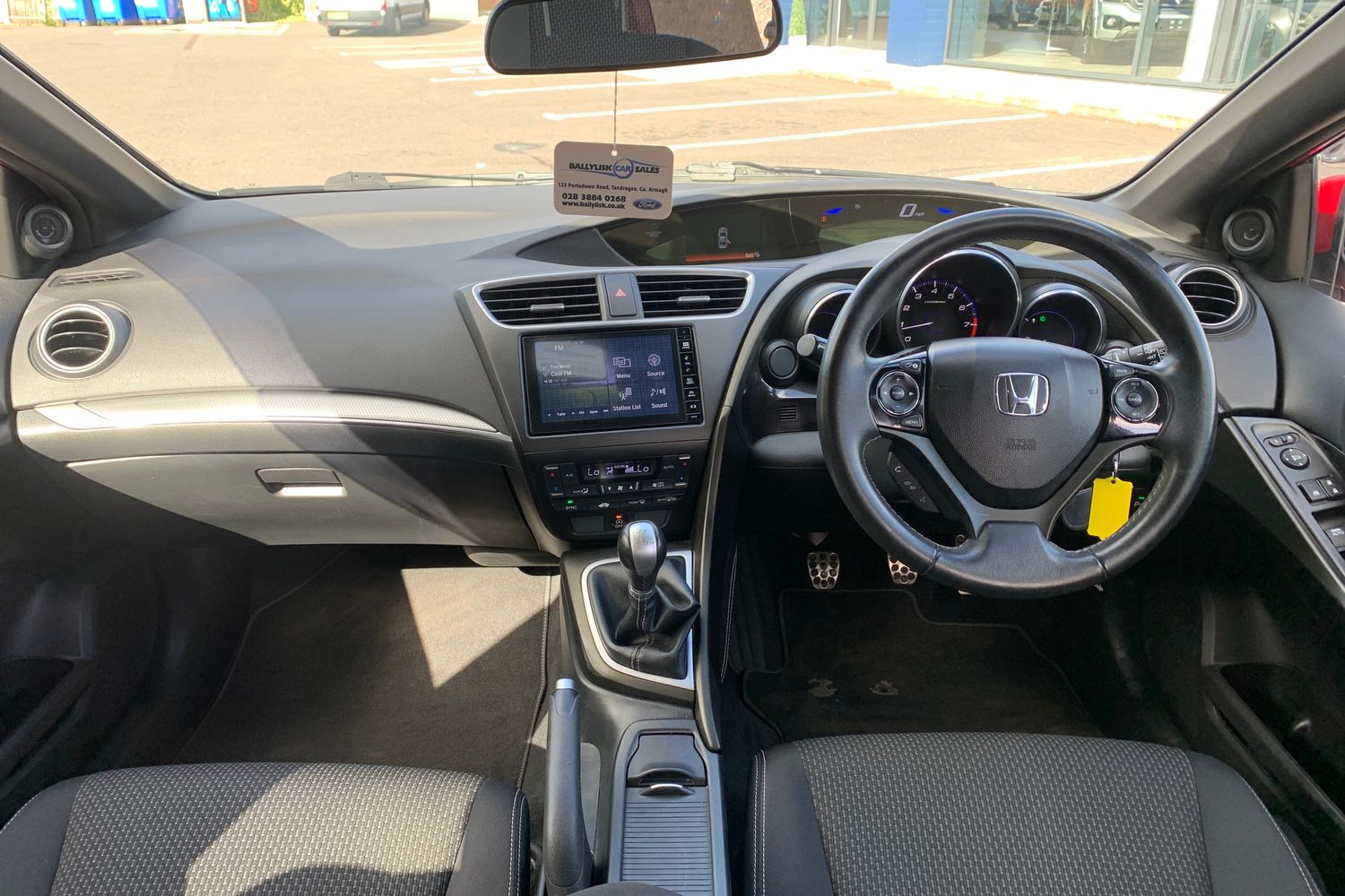 2015 Honda Civic 1.8 i-VTEC 142PS Sport Hatchback in Red with only 39K - vehicle photo 11 for sale on PureCar