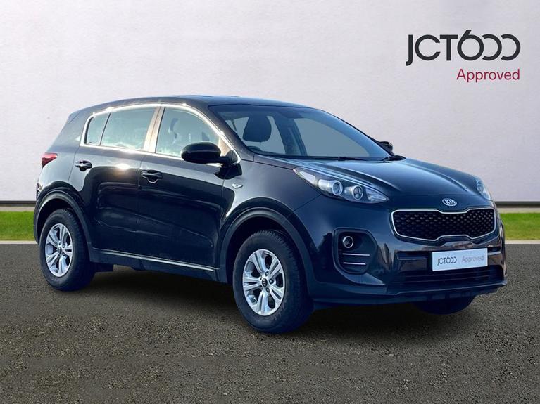 Used 2016 KIA Sportage 1.6 GDi 1 SUV 5dr Petrol Manual Euro 6 (130 bhp) Black at JCT600