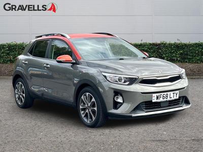 Used 2018 Kia STONIC 1.0 T-GDi 4 SUV 5dr Petrol Manual Euro 6 (s/s) (118 bhp) Grey at Gravells