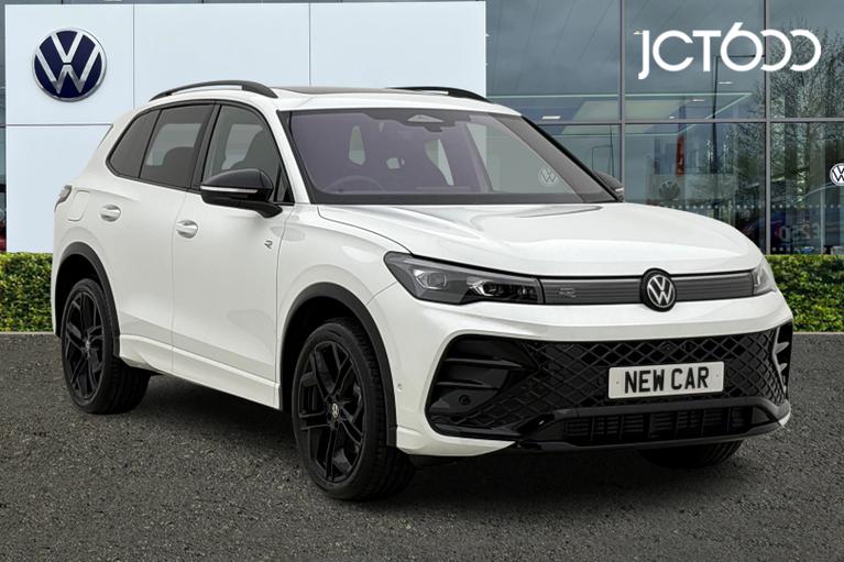Used 2026 VOLKSWAGEN  Tiguan  Black Edition 2.0 TSI 4 Oryx White Premium Mother-of-Pearl at JCT600