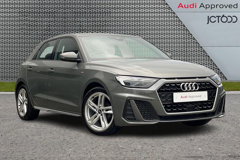 Used 2022 AUDI A1 1.0 TFSI 25 S line Sportback 5dr Petrol Manual Euro 6 (s/s) (95 ps) Grey at JCT600