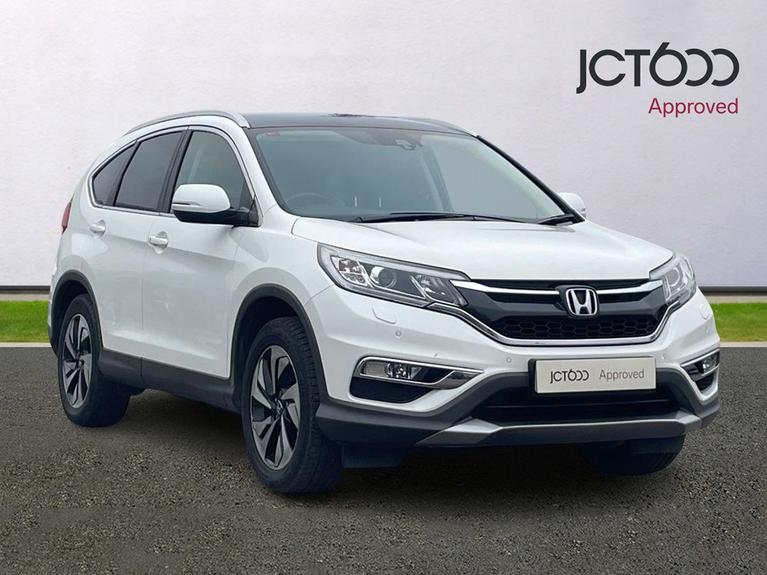 Used 2016 HONDA CR-V 1.6 i-DTEC EX SUV 5dr Diesel Auto 4WD Euro 6 (160 ps) White at JCT600