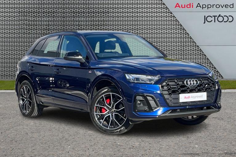 Used 2022 Audi Q5 2.0 TFSI 45 Edition 1 SUV 5dr Petrol S Tronic quattro Euro 6 (s/s) (265 ps) Blue at JCT600