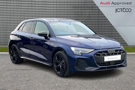 2025 AUDI A3 1.5 TFSIe 40 Black Edition Sportback 5dr Petrol Plug-in Hybrid S Tronic Euro 6 (s/s) 17.9kWh (204 ps) Price: photo