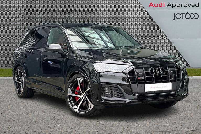 Used 2023 AUDI Q7 SQ7 TFSI QUATTRO BLACK EDITION BLACK at JCT600