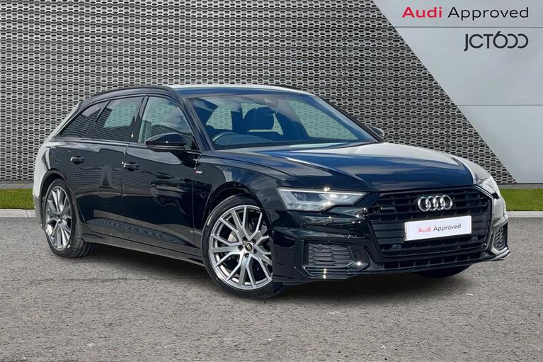 Used 2023 AUDI A6 Avant 2.0 TDI 40 Black Edition Estate 5dr Diesel S Tronic quattro Euro 6 (s/s) (204 ps) Black at JCT600