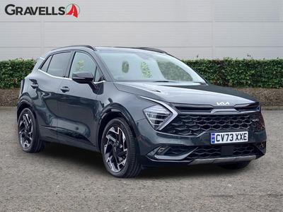 Used 2023 Kia SPORTAGE 1.6 T-GDi MHEV GT-Line S SUV 5dr Petrol Hybrid DCT Euro 6 (s/s) (148 bhp) penta metal at Gravells