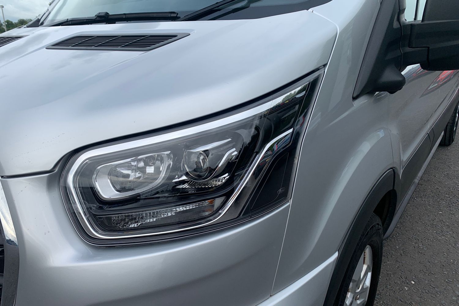 2025 Ford Transit 2.0 350 EcoBlue Limited FWD L3 H2 (165 ps) in Silver with 23K - vehicle photo 7 for sale on PureCar