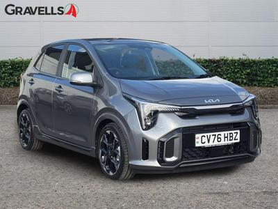 Used 2026 Kia PICANTO 1.0 GT-Line S Hatchback 5dr Petrol Manual Euro 6 (s/s) (67 bhp) Astro grey at Gravells