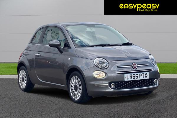 Used 2016 Fiat 500 1.2 Lounge 3dr Electroclash grey at easypeasy