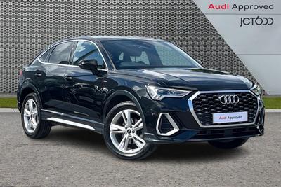 2023 AUDI Q3 2.0 TDI 35 S line Sportback 5dr Diesel S Tronic Euro 6 (s/s) (150 ps) at JCT600