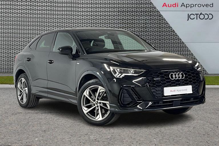 Used 2022 Audi Q3 2.0 TFSI 40 Black Edition Sportback 5dr Petrol S Tronic quattro Euro 6 (s/s) (190 ps) Black at JCT600