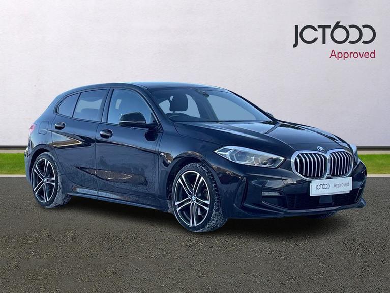 Used 2022 BMW 1 Series 1.5 118i M Sport (LCP) Hatchback 5dr Petrol Manual Euro 6 (s/s) (136 ps) Black at JCT600