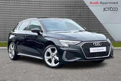 2024 AUDI A3 1.5 TFSI 35 S line Sportback 5dr Petrol S Tronic Euro 6 (s/s) (150 ps) at JCT600