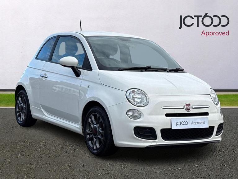 Used 2015 FIAT 500 1.2 S Hatchback 3dr Petrol Manual Euro 6 (s/s) (69 bhp) White at JCT600