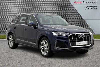 2022 Audi Q7 3.0 TDI V6 50 S line SUV 5dr Diesel Tiptronic quattro Euro 6 (s/s) (286 ps) at JCT600
