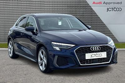 2024 AUDI A3 1.0 TFSI 30 S line Sportback 5dr Petrol S Tronic Euro 6 (s/s) (110 ps) at JCT600