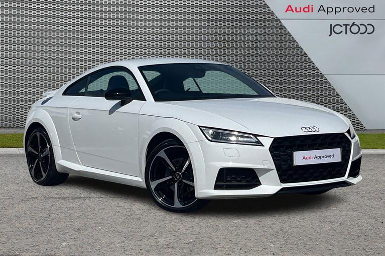 Used 2021 AUDI TT 2.0 TFSI 40 Sport Edition Coupe 3dr Petrol S Tronic Euro 6 (s/s) (197 ps) White at JCT600