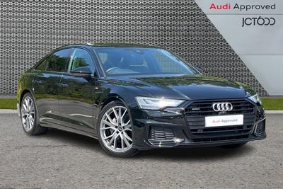 2023 AUDI A6 Saloon 2.0 TDI 40 Black Edition Saloon 4dr Diesel S Tronic quattro Euro 6 (s/s) (204 ps) at JCT600